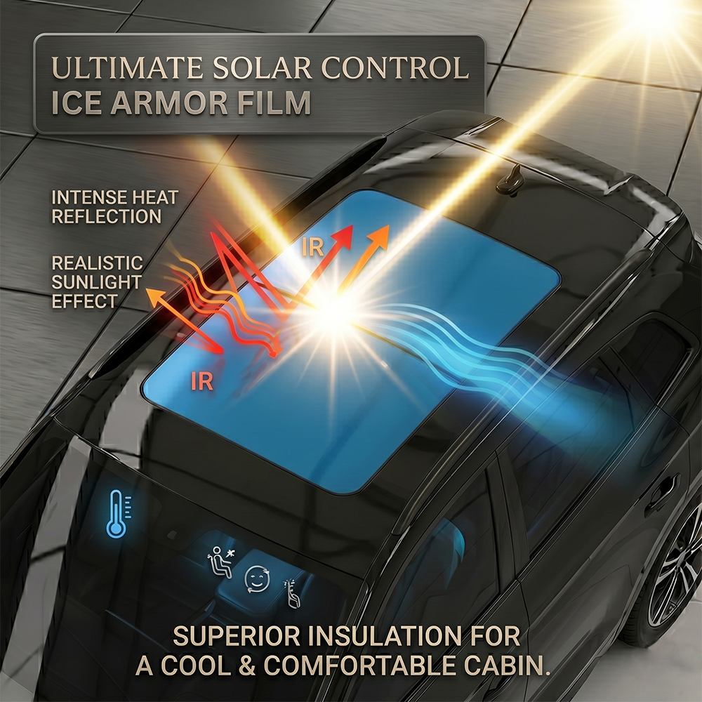 TPU PPF 7.5mil Car Sunroof Pro - Anti Blue Light Film บทวิจารณ์และราคา