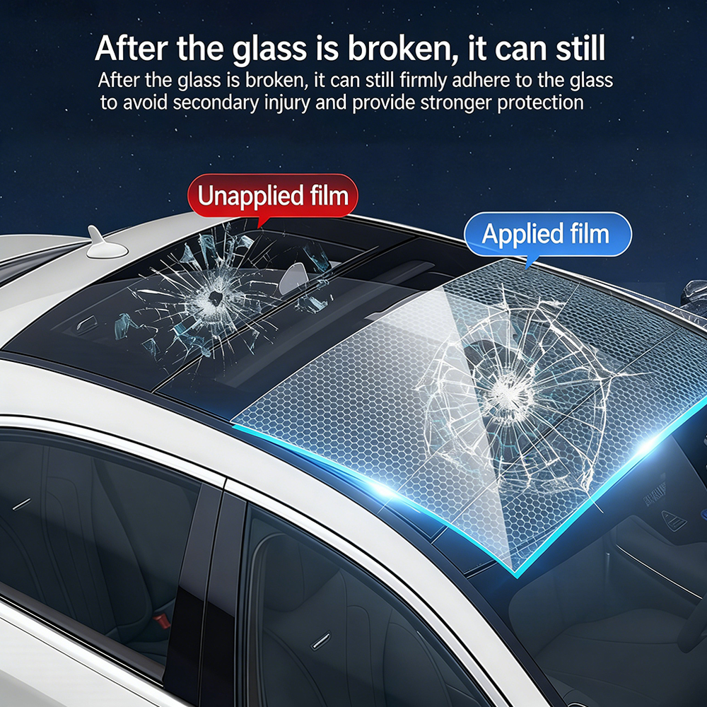 TPU PPF 7.5mil Car Sunroof Pro - Anti Blue Light Film บทวิจารณ์และราคา