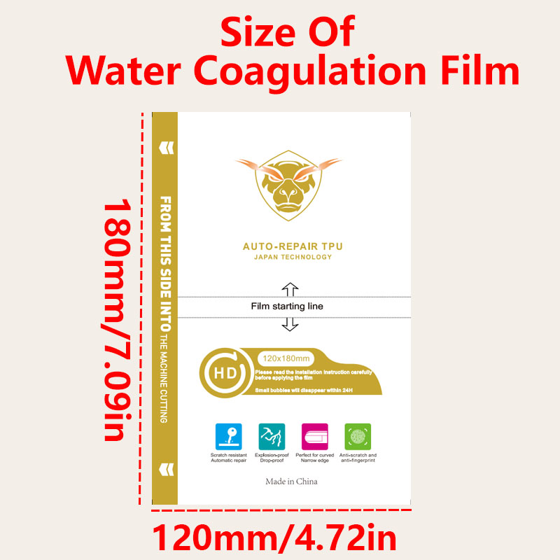 50PCS HD MATTE Privacy Frosted - Flexible Tpu Film บทวิจารณ์และราคา