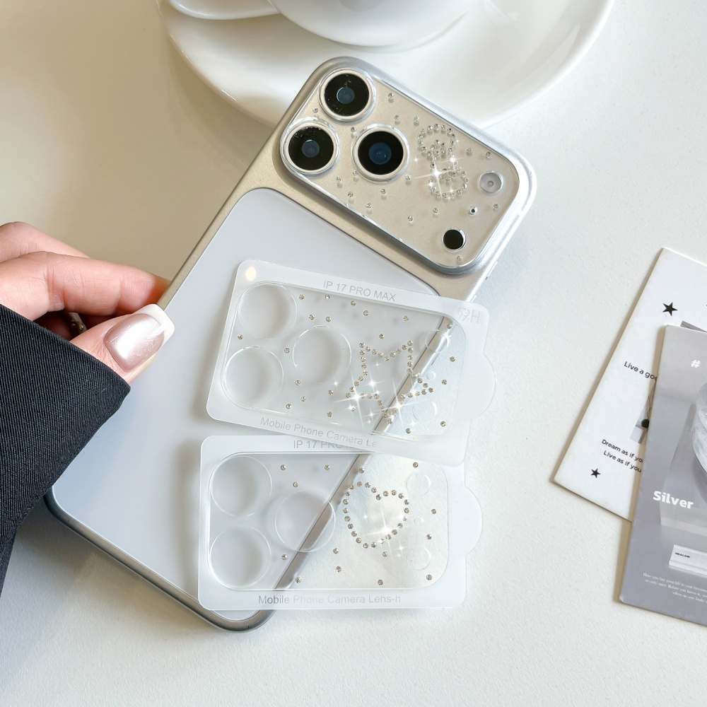 Luxuruy Diamond 3D Heart Glass - Camera Lens Protector บทวิจารณ์และราคา
