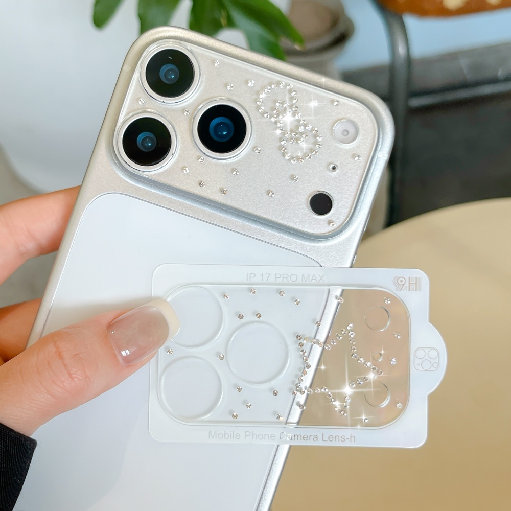 Luxuruy Diamond 3D Heart Glass - Camera Lens Protector บทวิจารณ์และราคา