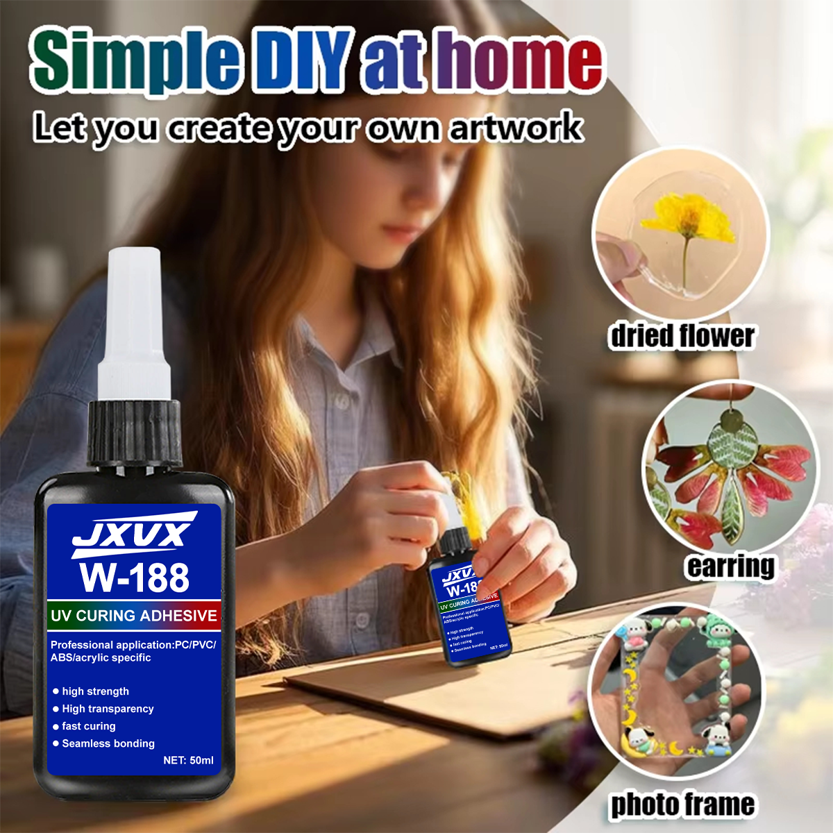 2025 Professional UV Resin-Qui - Liquid Uv Glue Kit บทวิจารณ์และราคา