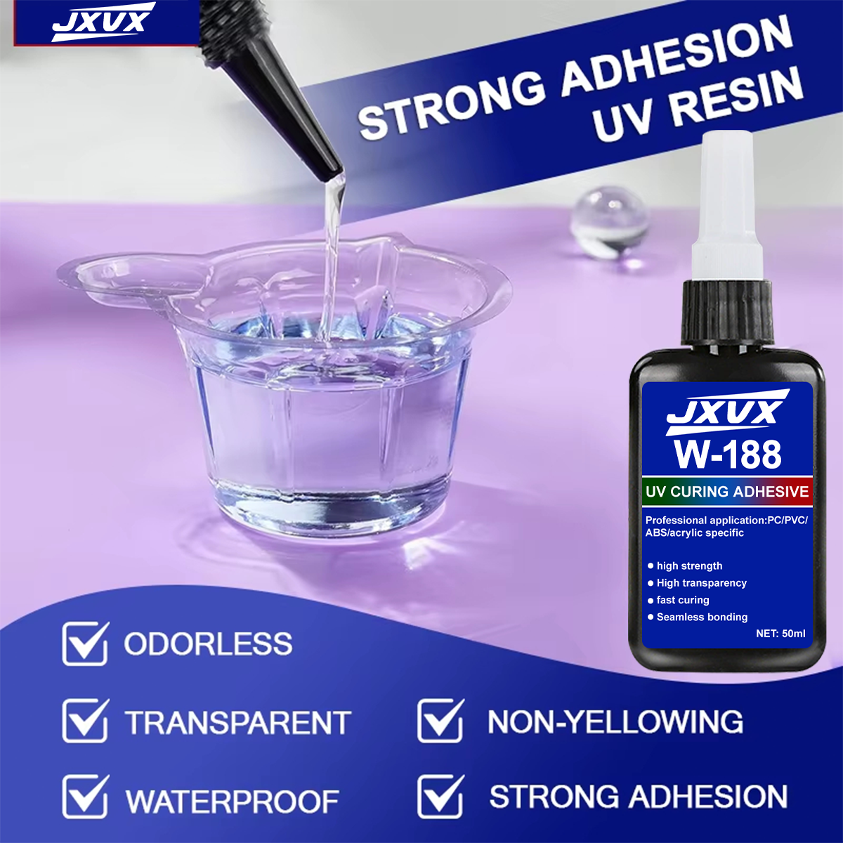 2025 Professional UV Resin-Qui - Liquid Uv Glue Kit บทวิจารณ์และราคา