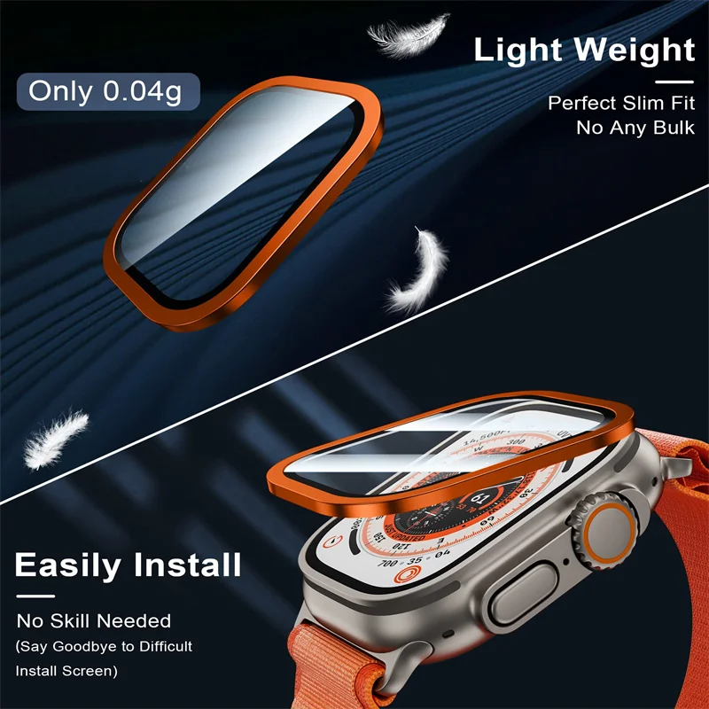 Tempered Glass for Apple Watch - Smartwatch Screen Film บทวิจารณ์และราคา