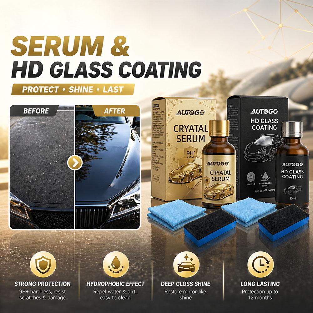 Car Ceramic Coating Kit HD Gla - Glass Protector Auto บทวิจารณ์และราคา