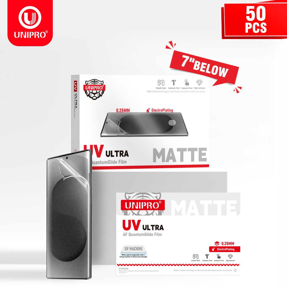 UNIPRO 250um HD MATTE UV Fiber - Screen Protector Cutter บทวิจารณ์และราคา