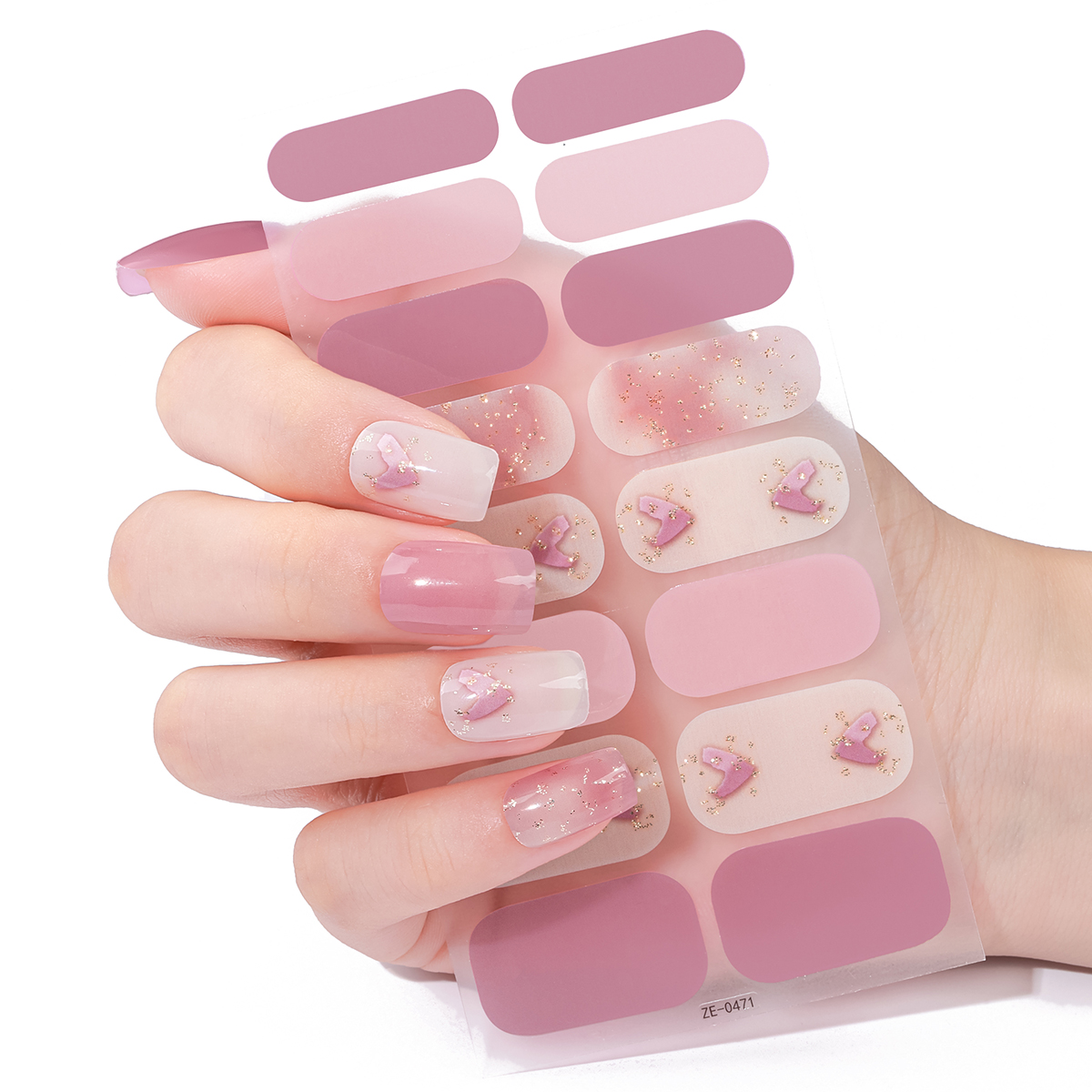 16Tips Full Cover Nail Sticker - Full Cover Adhesive บทวิจารณ์และราคา