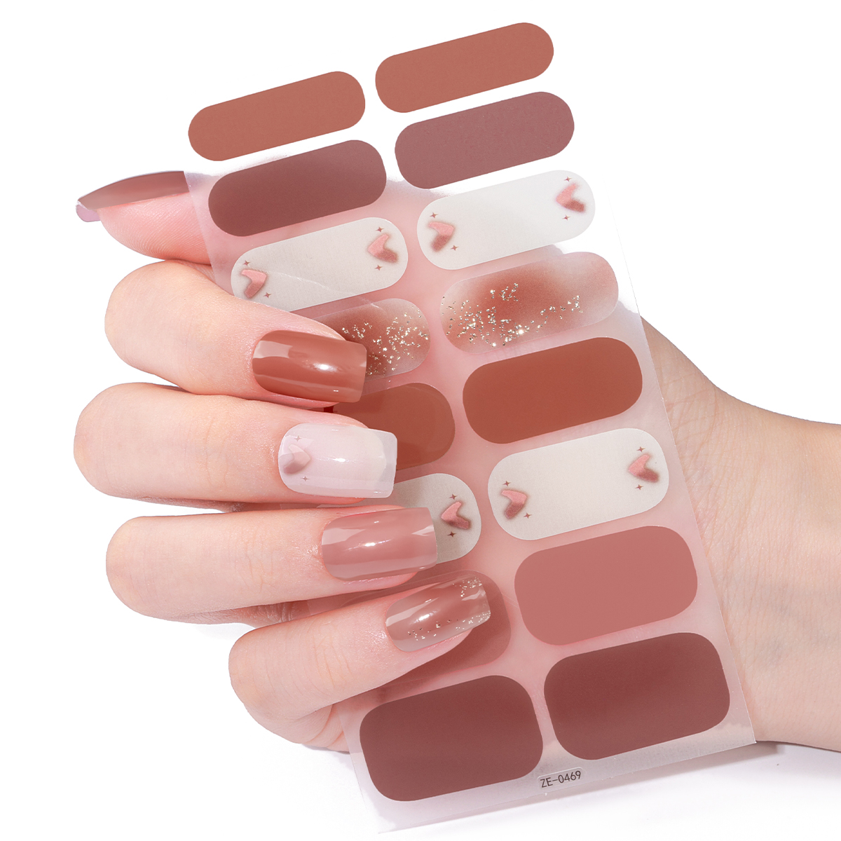 16Tips Full Cover Nail Sticker - Full Cover Adhesive บทวิจารณ์และราคา