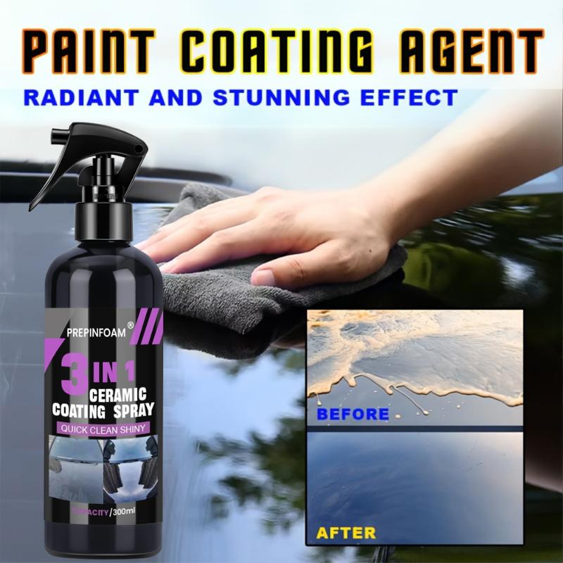 3 In 1 Car Ceramic Liquid Coat - Nano Liquid Coating บทวิจารณ์และราคา