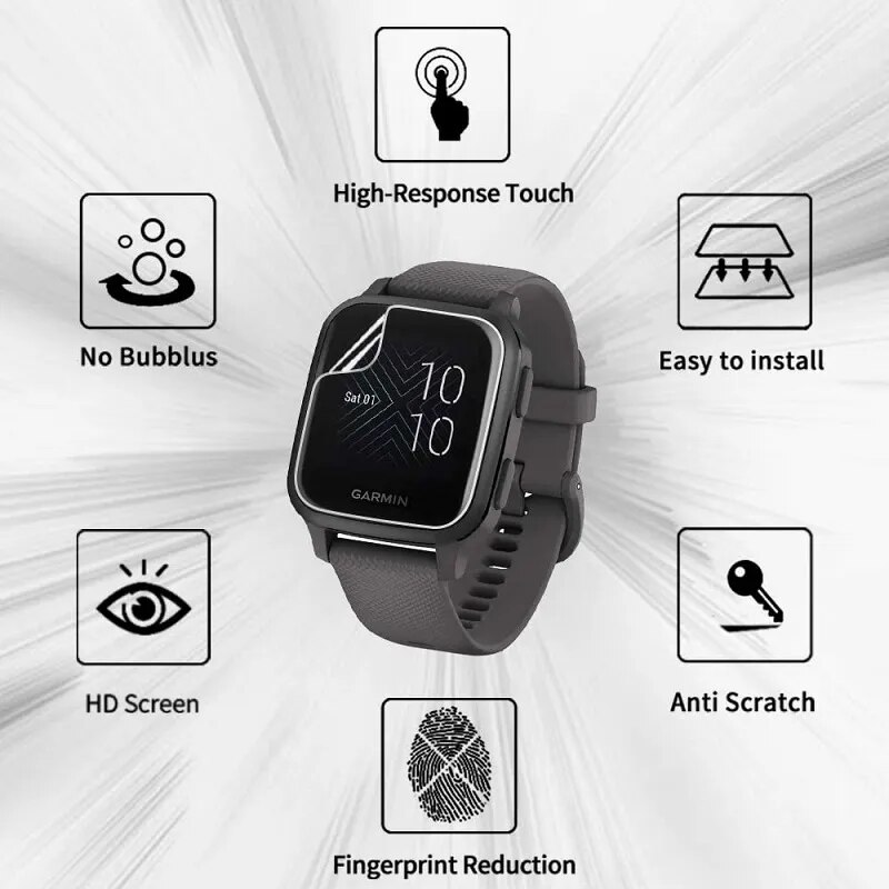 Soft Hydrogel Film For Garmin  - Hydrogel Screen Protector บทวิจารณ์และราคา