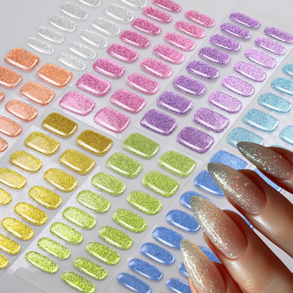 16Tips Colorful Glitter Semi C - Full Cover Adhesive บทวิจารณ์และราคา