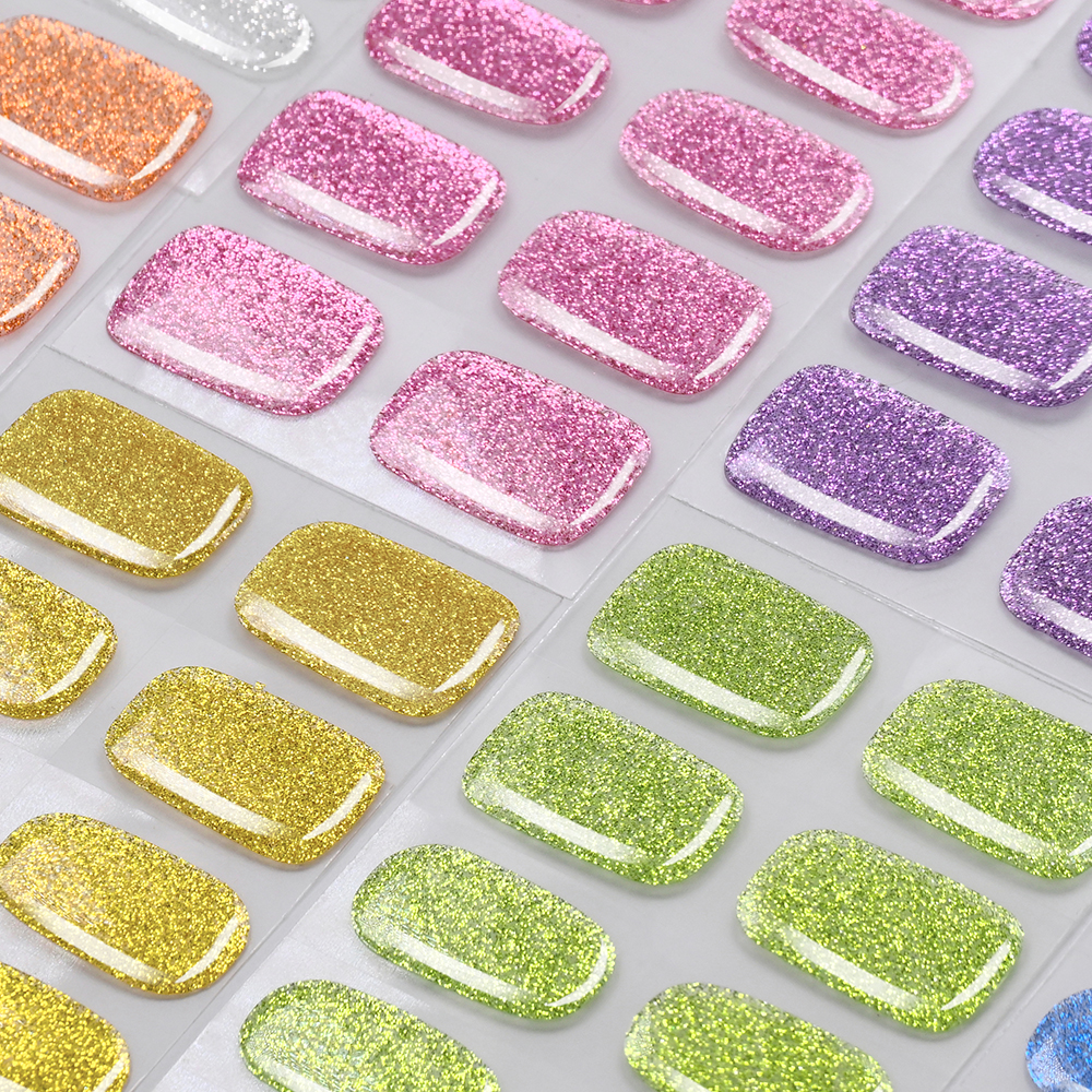 16Tips Colorful Glitter Semi C - Full Cover Adhesive บทวิจารณ์และราคา