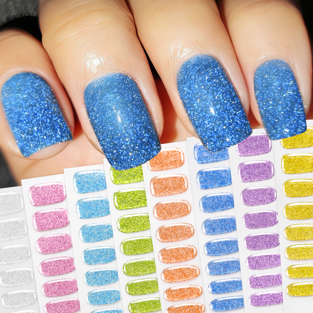 16Tips Colorful Glitter Semi C - Full Cover Adhesive บทวิจารณ์และราคา