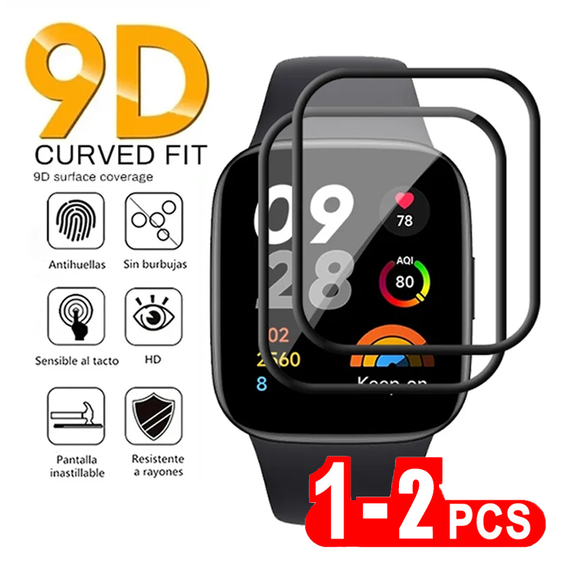 2 Pcs Tempered Glass for Redmi - Smartwatch Screen Film บทวิจารณ์และราคา