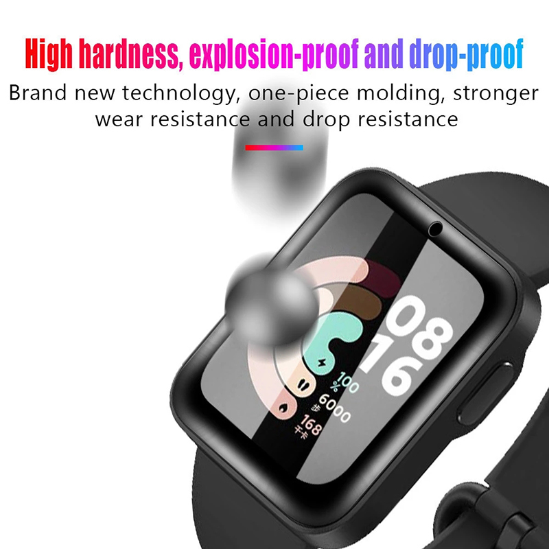 2 Pcs Tempered Glass for Redmi - Smartwatch Screen Film บทวิจารณ์และราคา