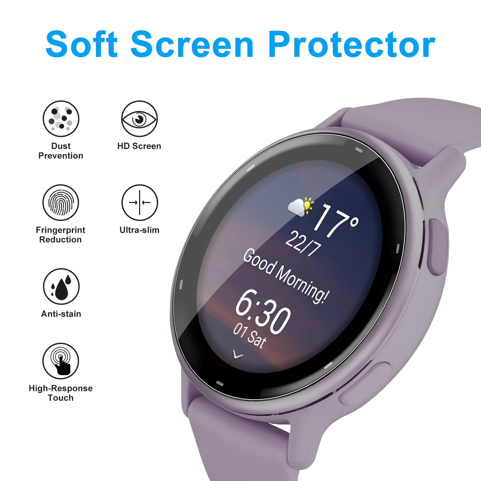 Soft Clear Protective Film For - Hydrogel Screen Protector บทวิจารณ์และราคา
