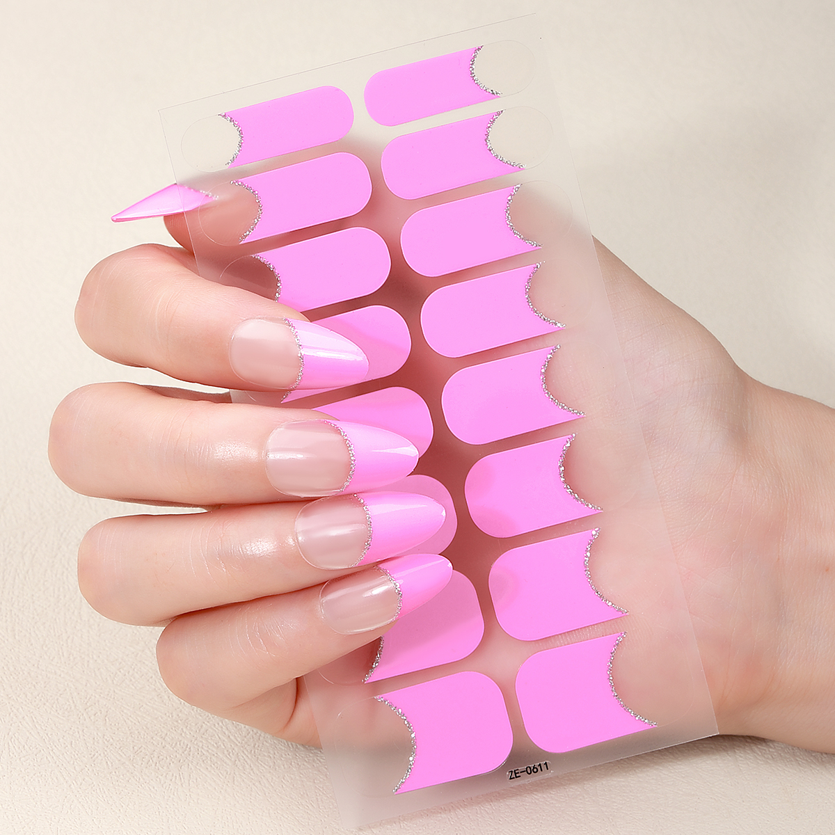 16Tips Full Cover Nail Sticker - Full Cover Adhesive บทวิจารณ์และราคา