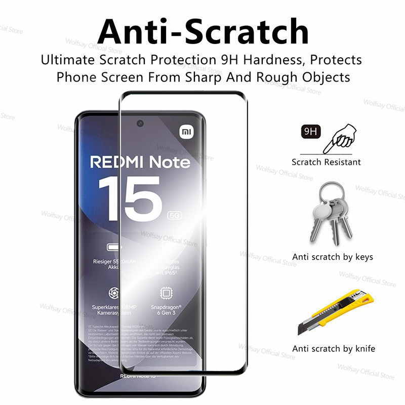 2/4 PCS 3D Curved Edge Glass F - Curved Edge Screen บทวิจารณ์และราคา