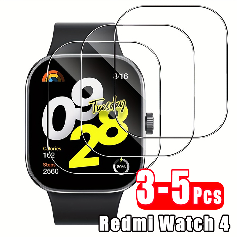 3-5Pcs Premium Tempered Glass  - Smartwatch Screen Film บทวิจารณ์และราคา