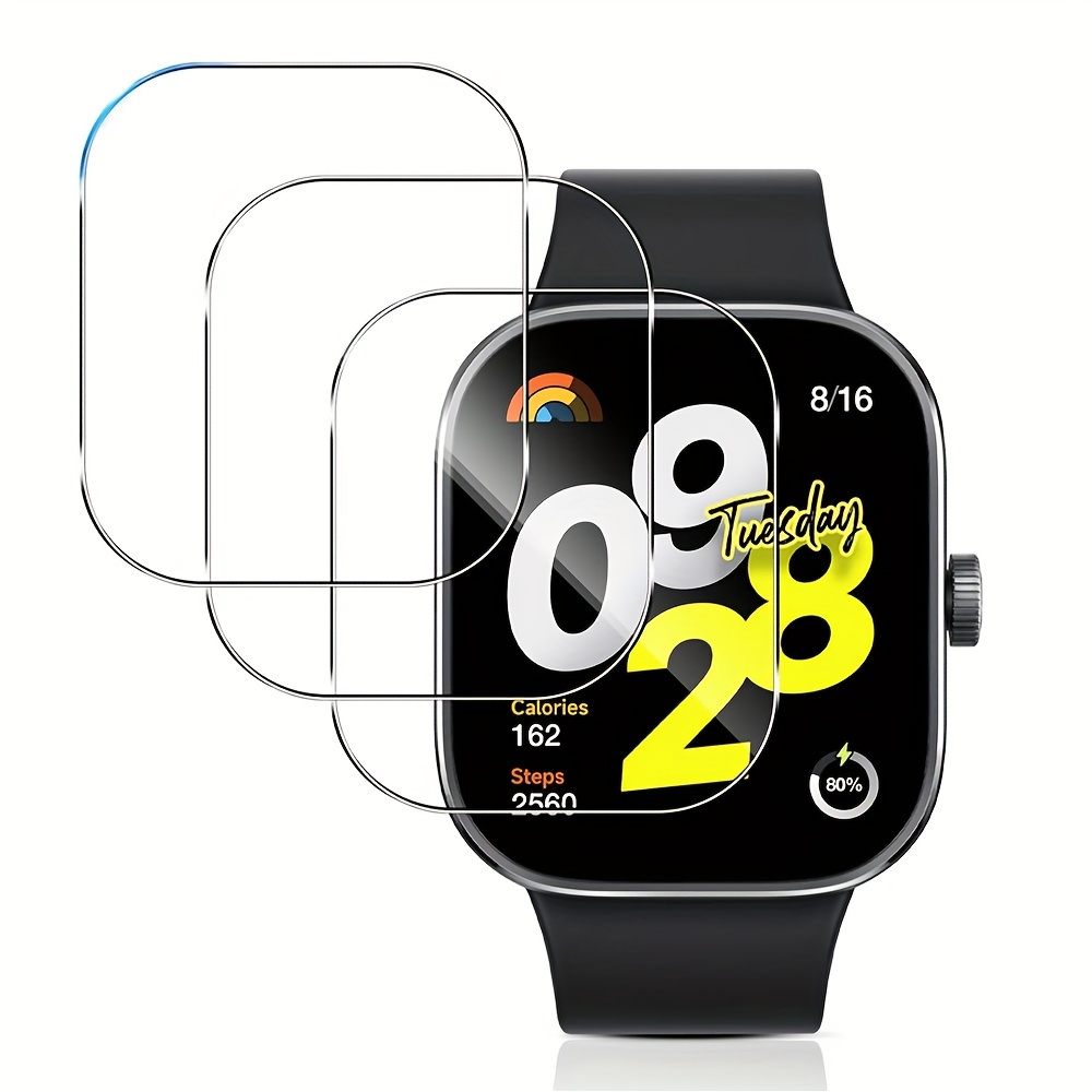 3-5Pcs Premium Tempered Glass  - Smartwatch Screen Film บทวิจารณ์และราคา