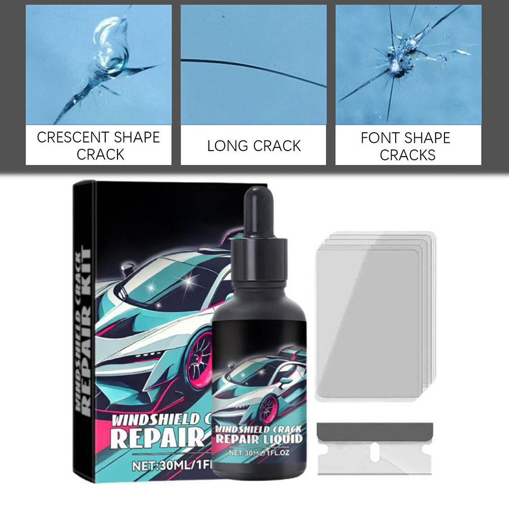 Cracked Glass Scratch Repair K - Liquid Uv Glue Kit บทวิจารณ์และราคา
