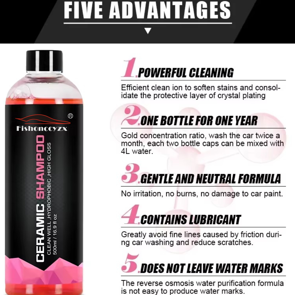 Car Washing Liquid Details Con - Nano Liquid Coating บทวิจารณ์และราคา