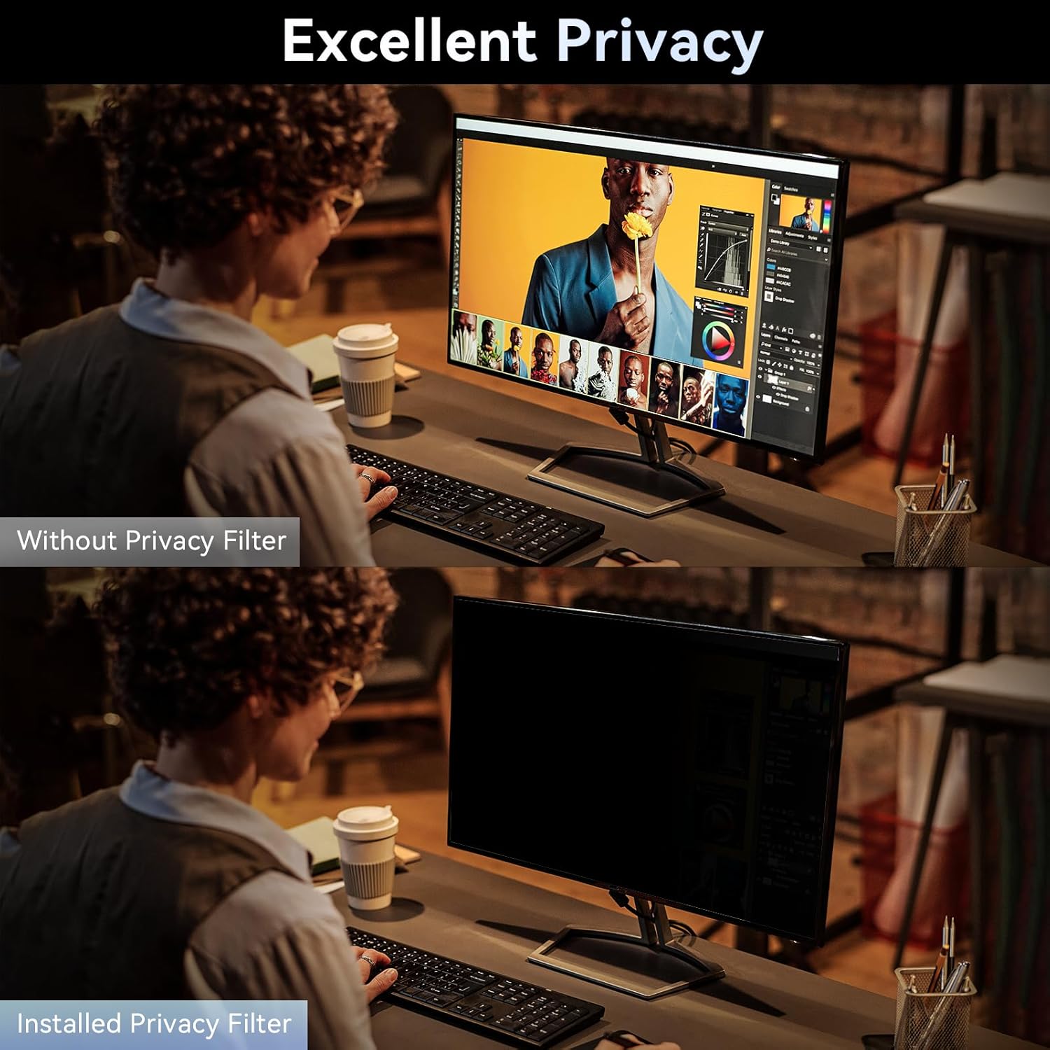[2 Pack]32 Inch Computer Priva - Privacy Filter 2Pack บทวิจารณ์และราคา
