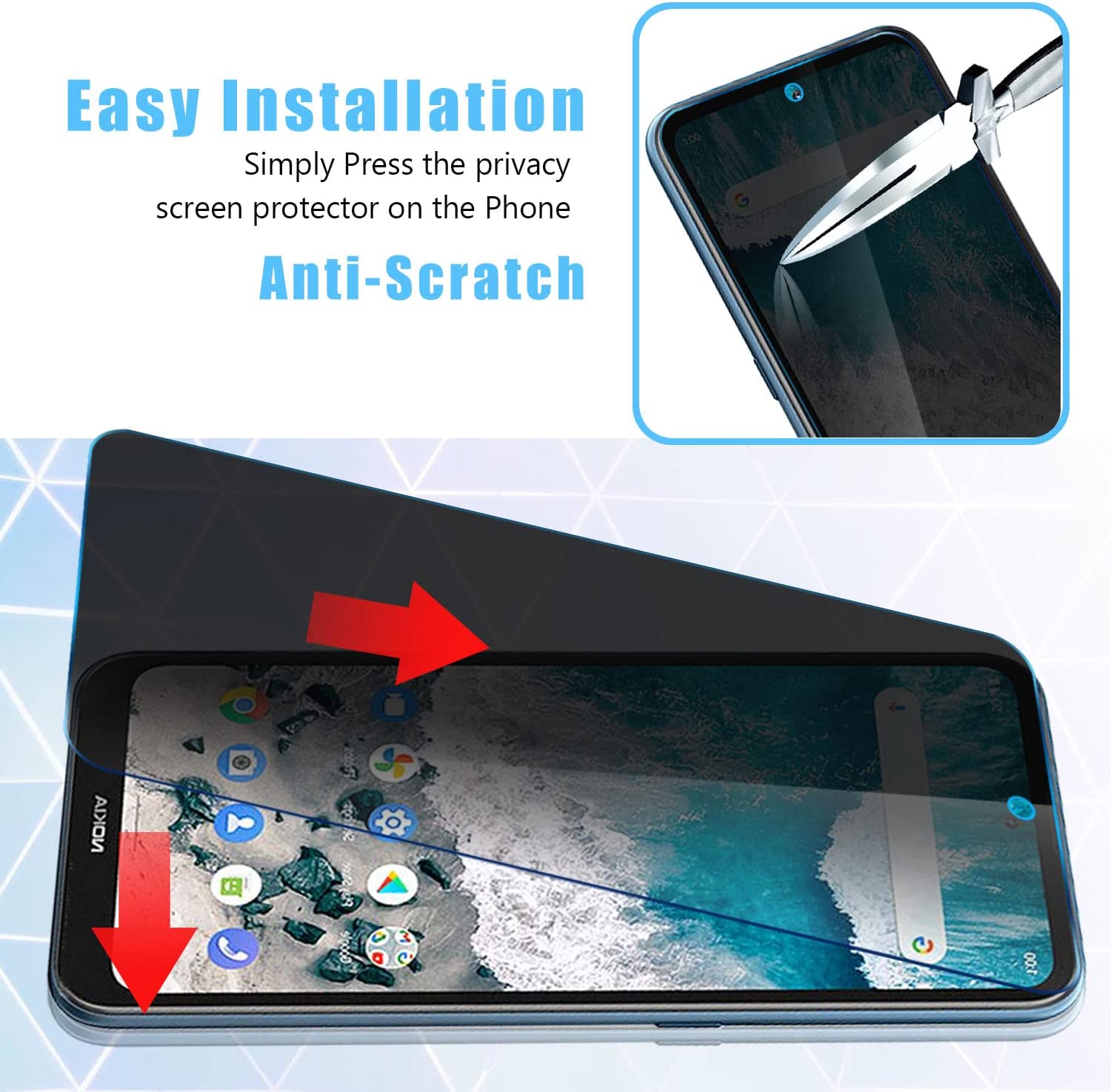 2 PACK Privacy Filter Tempered - Privacy Filter 2Pack บทวิจารณ์และราคา