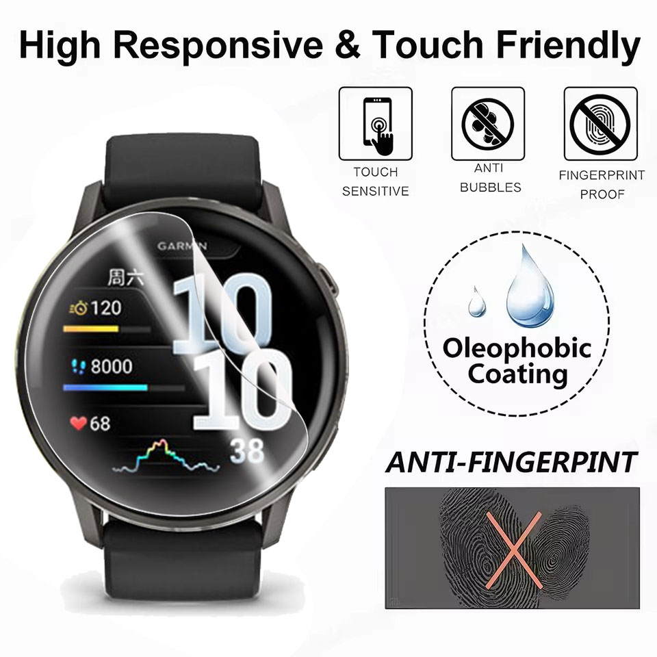 Soft Hydrogel Film For Garmin  - Hydrogel Screen Protector บทวิจารณ์และราคา