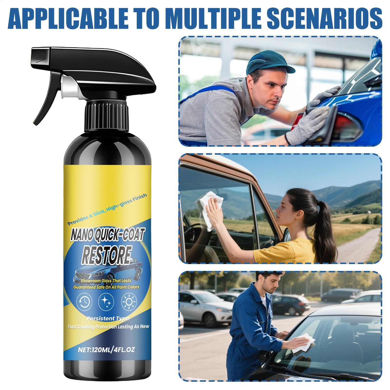 120ml Car Ceramic Coating Spra - Nano Liquid Coating บทวิจารณ์และราคา