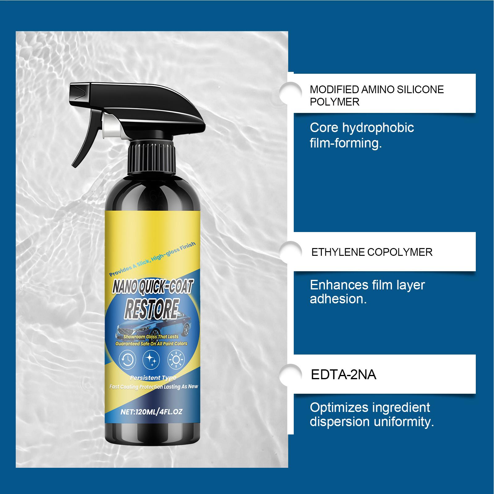 120ml Car Ceramic Coating Spra - Nano Liquid Coating บทวิจารณ์และราคา