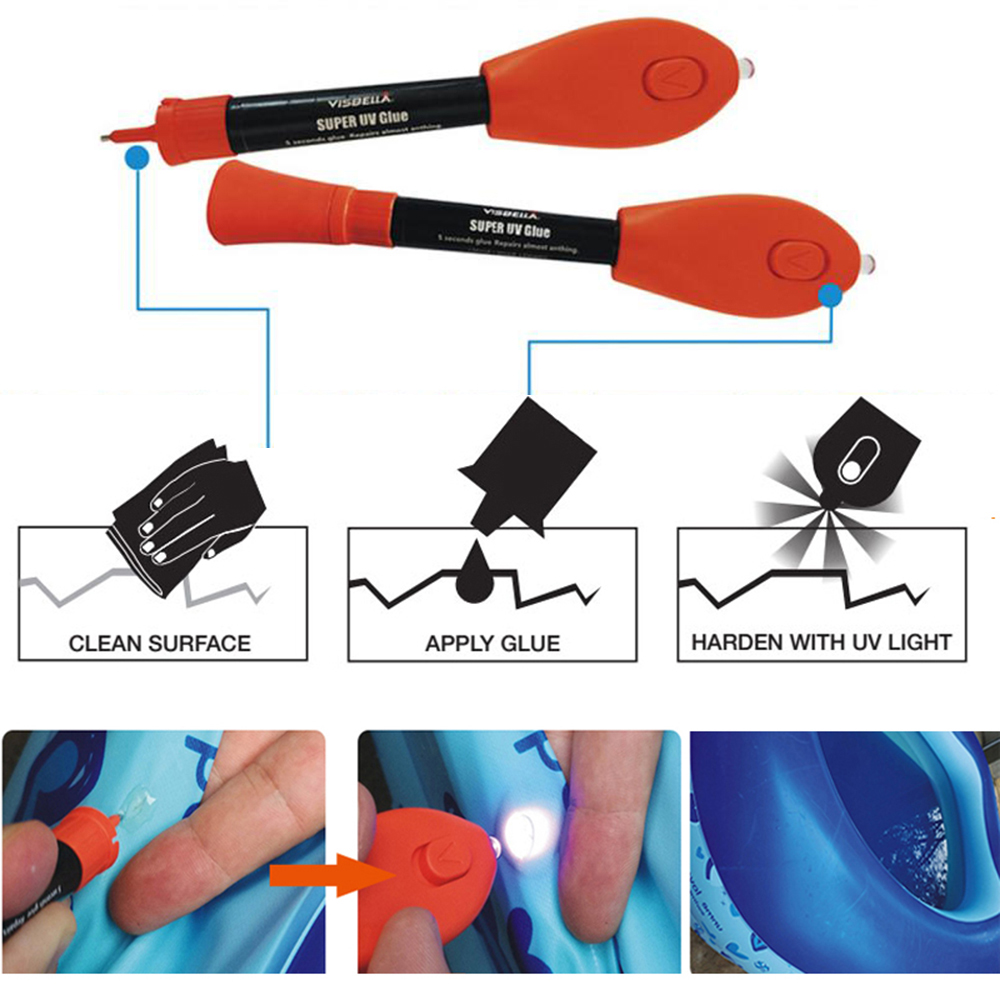 Fix Liquid Glue Metal Plastic  - Liquid Uv Glue Kit บทวิจารณ์และราคา