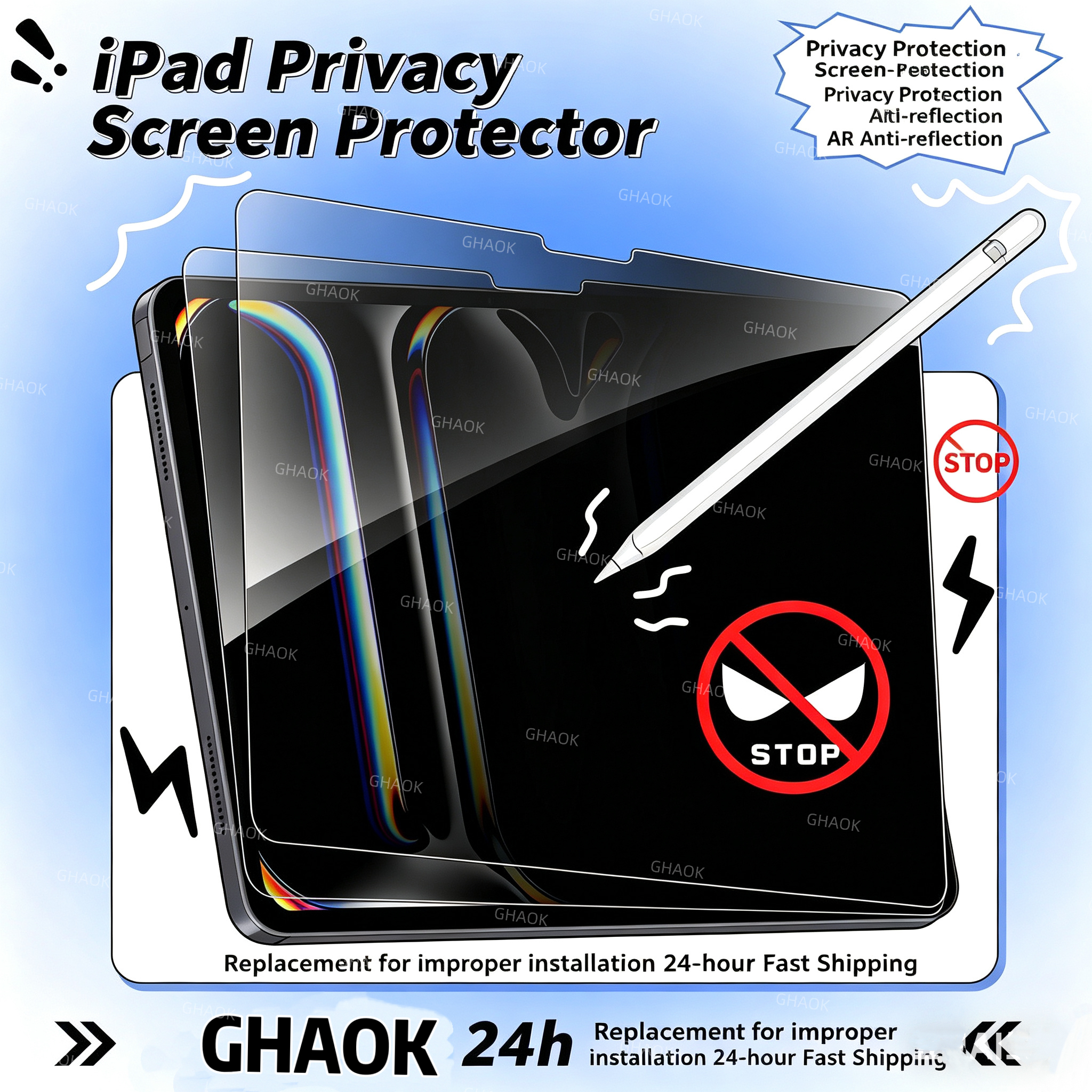 2 Way Privacy Anti-Spy Screen  - Matte Anti Glare Screen บทวิจารณ์และราคา