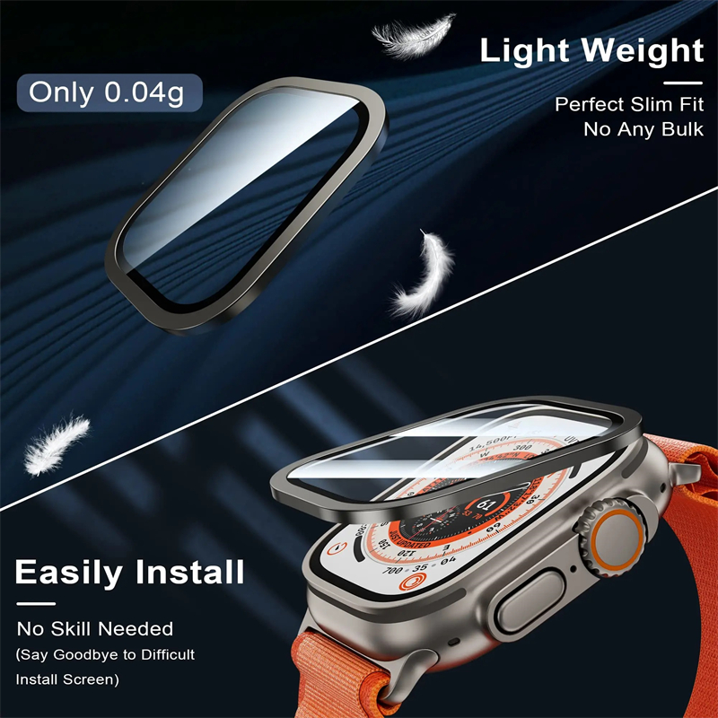Tempered Glass for Apple Watch - Privacy Screen Protector บทวิจารณ์และราคา