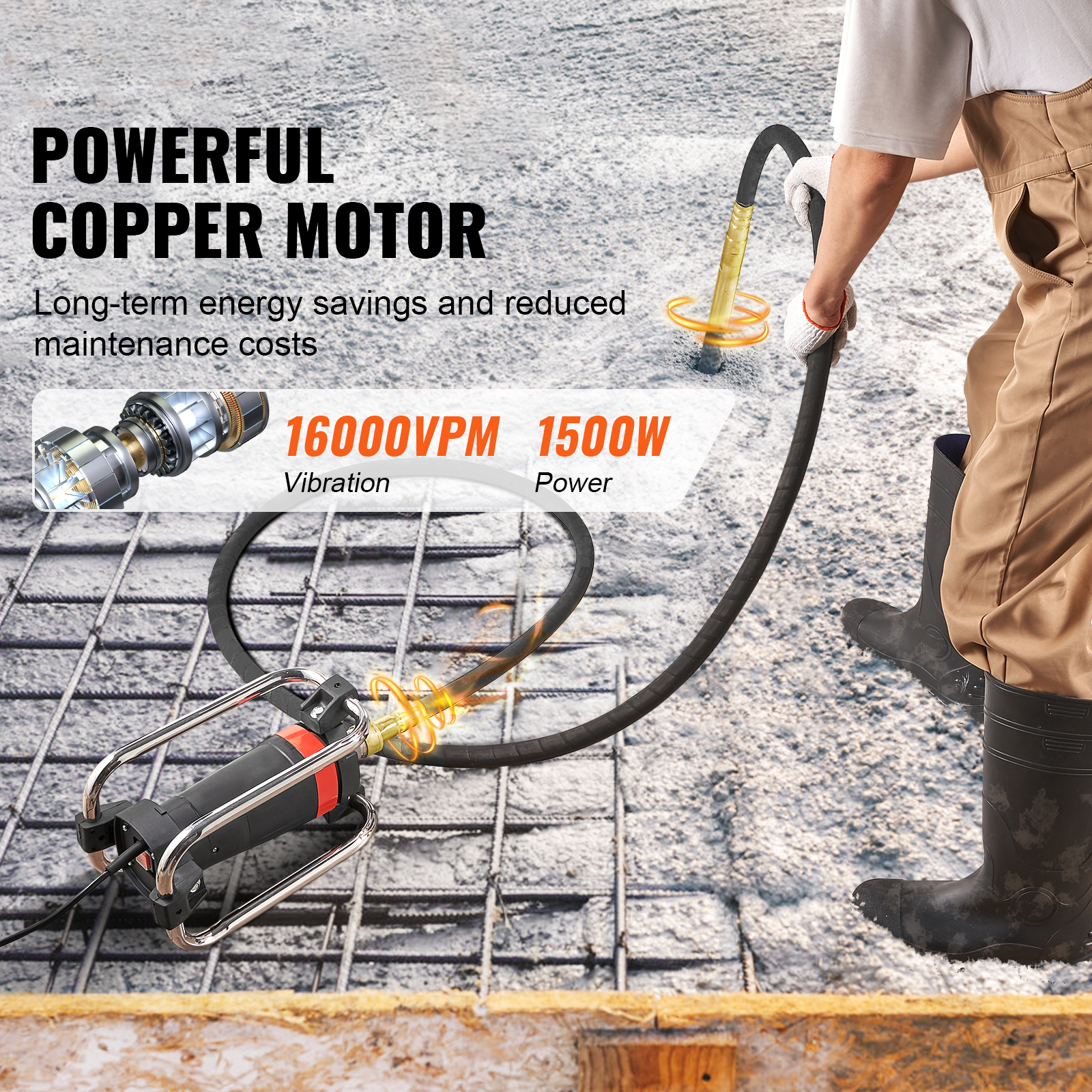 SucceBuy Electric Concrete Vib - Air Bubble Remover บทวิจารณ์และราคา