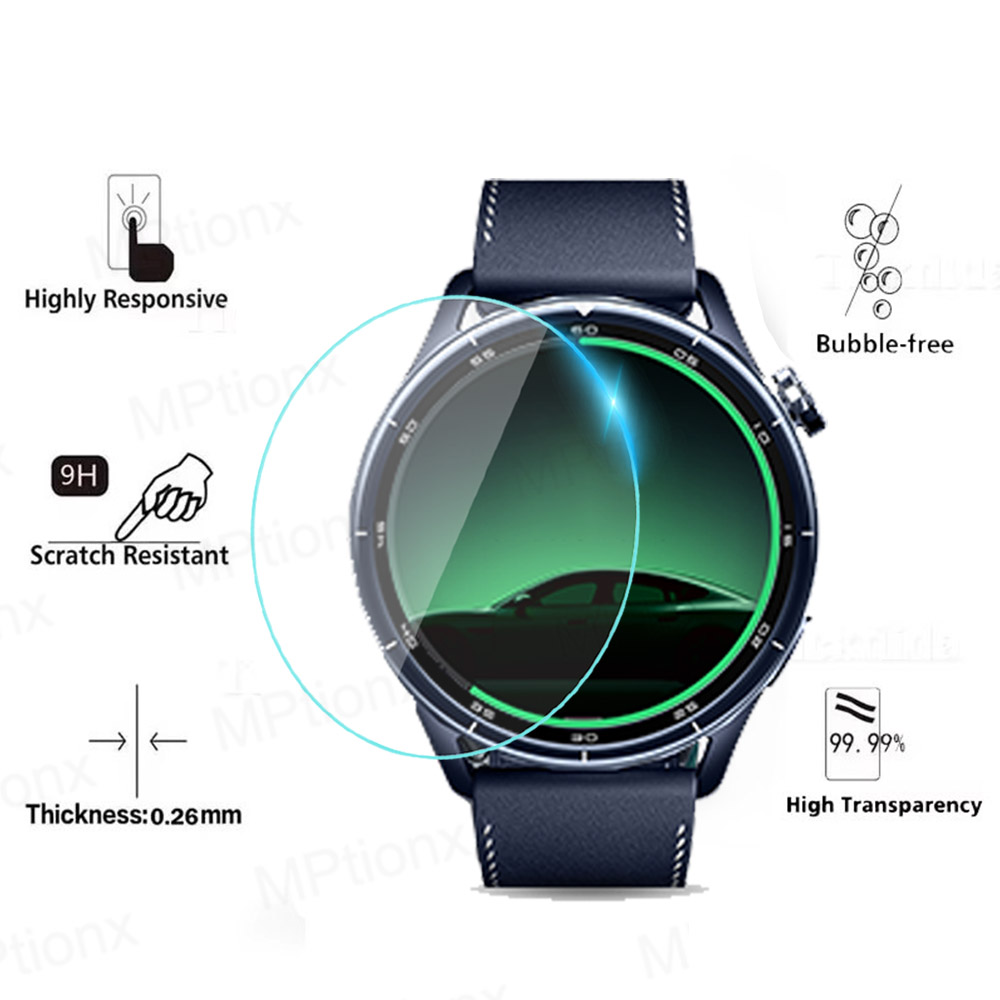 Tempered Glass for Xiaomi Watc - Smartwatch Screen Film บทวิจารณ์และราคา