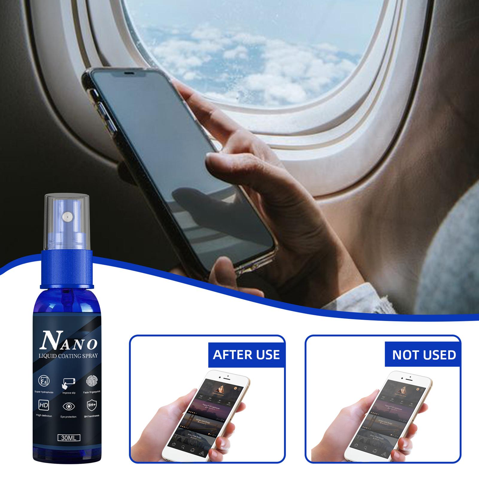 Liquid Screen Protector Spray  - Oleophobic Coating Spray บทวิจารณ์และราคา