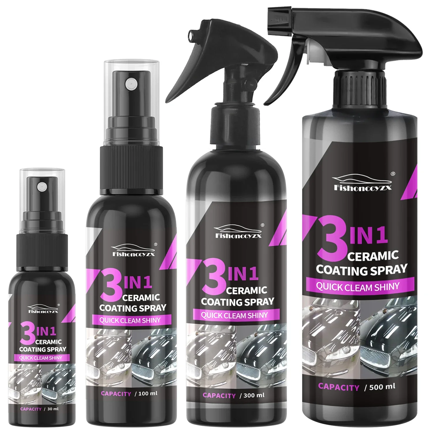 3 in 1 Car Ceramic Liquid Coat - Nano Liquid Coating บทวิจารณ์และราคา