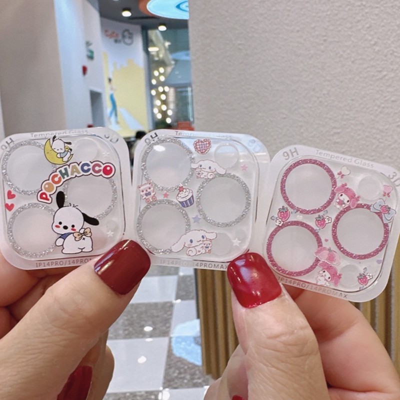 Sanrio Hello Kitty Kuromi Glit - Tempered Glass Screen 9H บทวิจารณ์และราคา