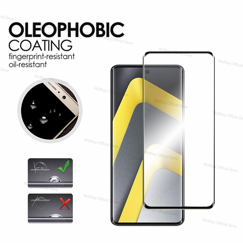 3/2/1 PCS 3D Curved Edge Glass - Curved Edge Screen บทวิจารณ์และราคา