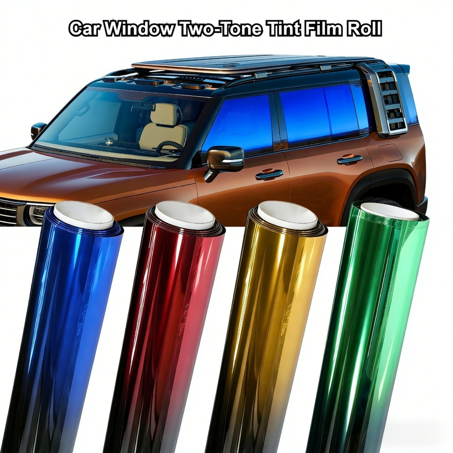 50x300cm Car Window Two-Tone T - Privacy Screen Protector บทวิจารณ์และราคา