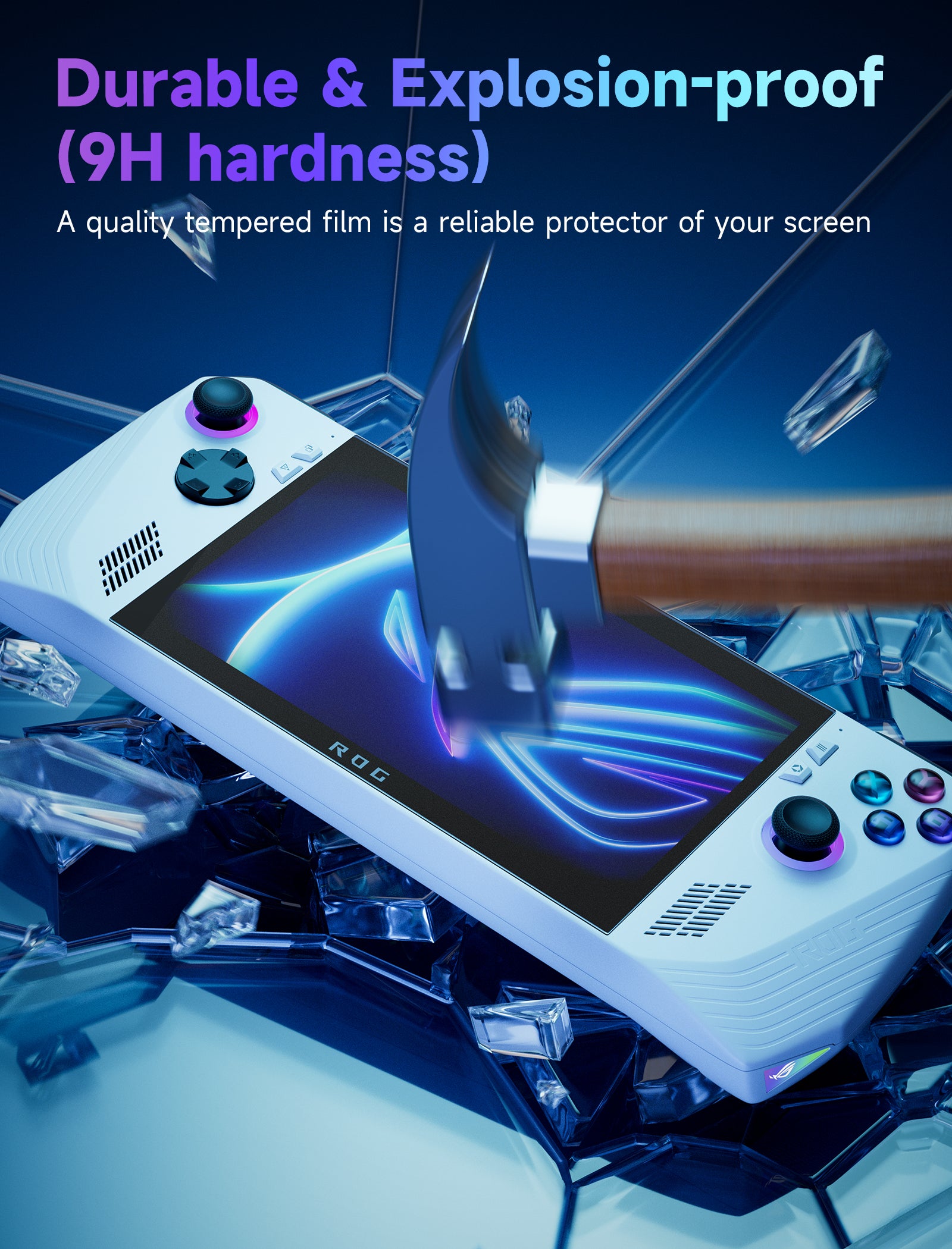 ROG Ally Anti Glare Protector, - Matte Anti Glare Screen บทวิจารณ์และราคา