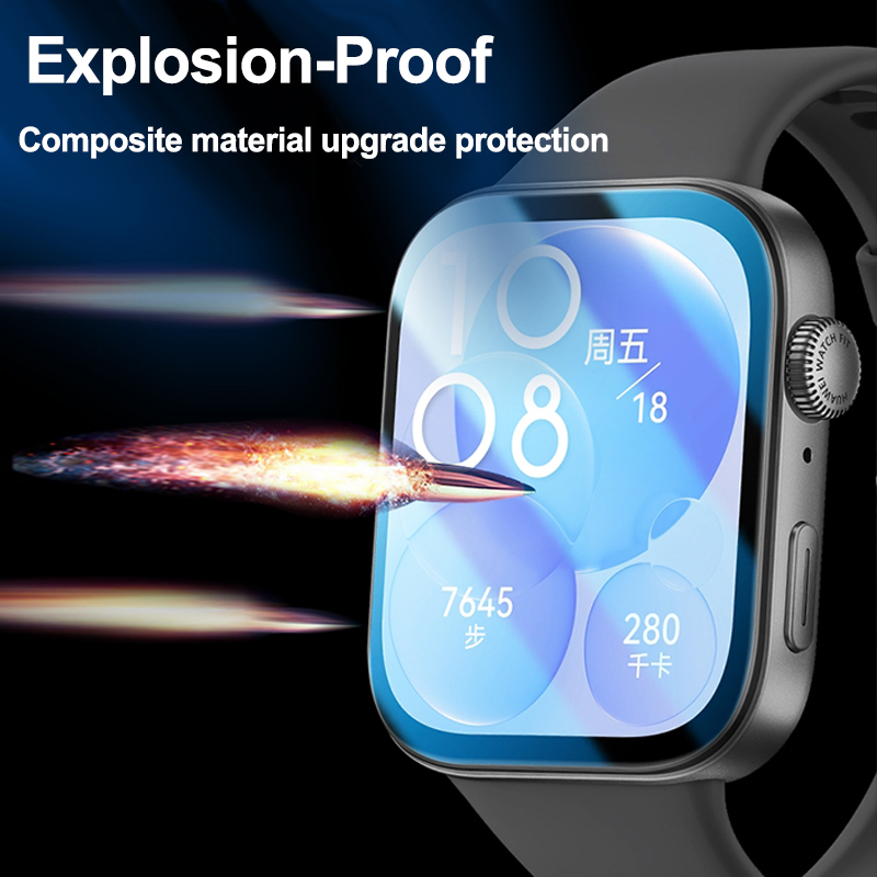 Soft Glass For Huawei Watch Fi - Smartwatch Screen Film บทวิจารณ์และราคา