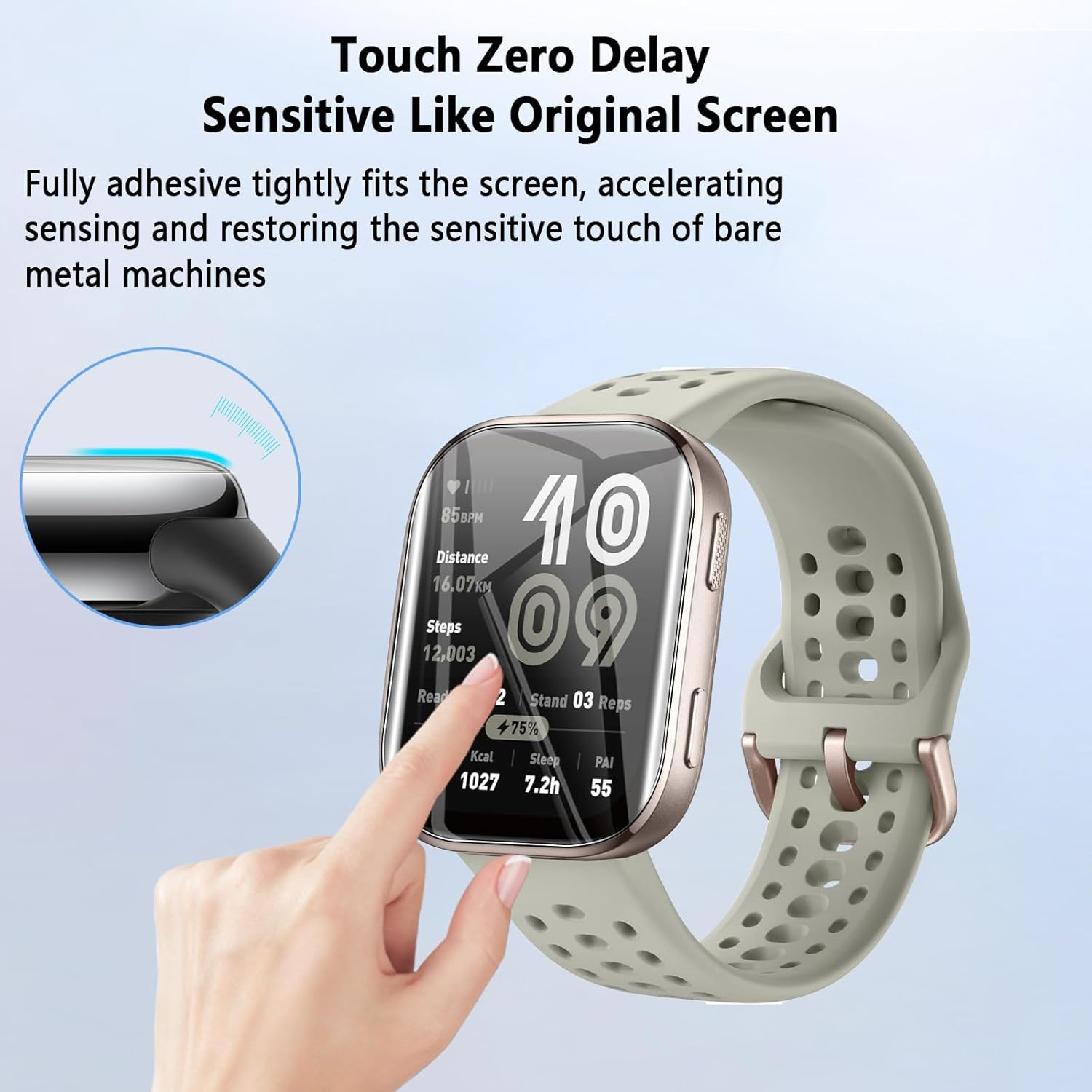 Screen Protector for Amazfit b - Smartwatch Screen Film บทวิจารณ์และราคา