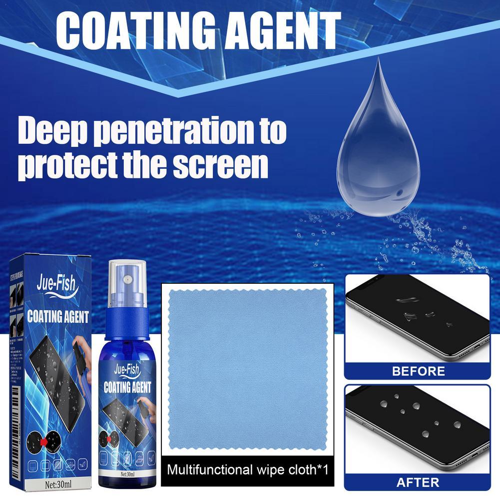 Liquid Screen Protector Spray  - Oleophobic Coating Spray บทวิจารณ์และราคา