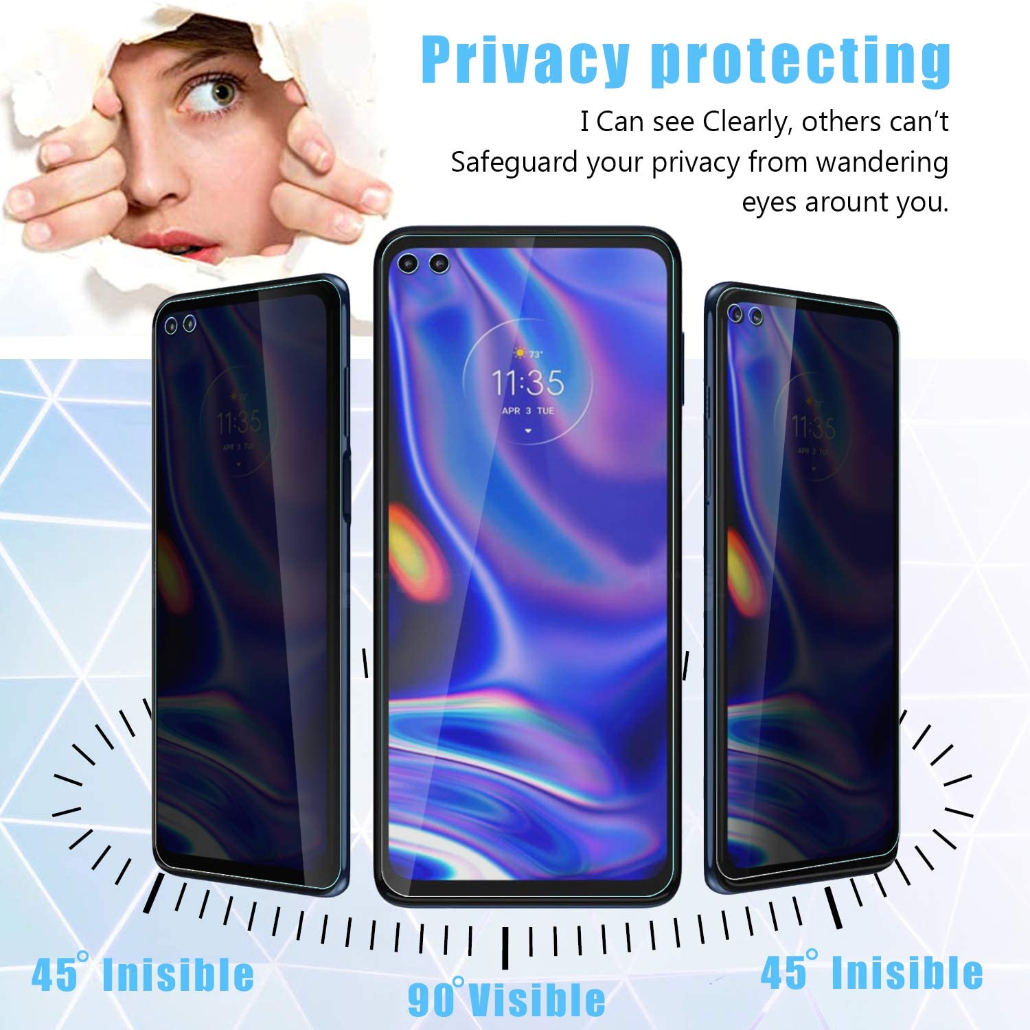[2 PACK] Privacy Filter Temper - Privacy Filter 2Pack บทวิจารณ์และราคา
