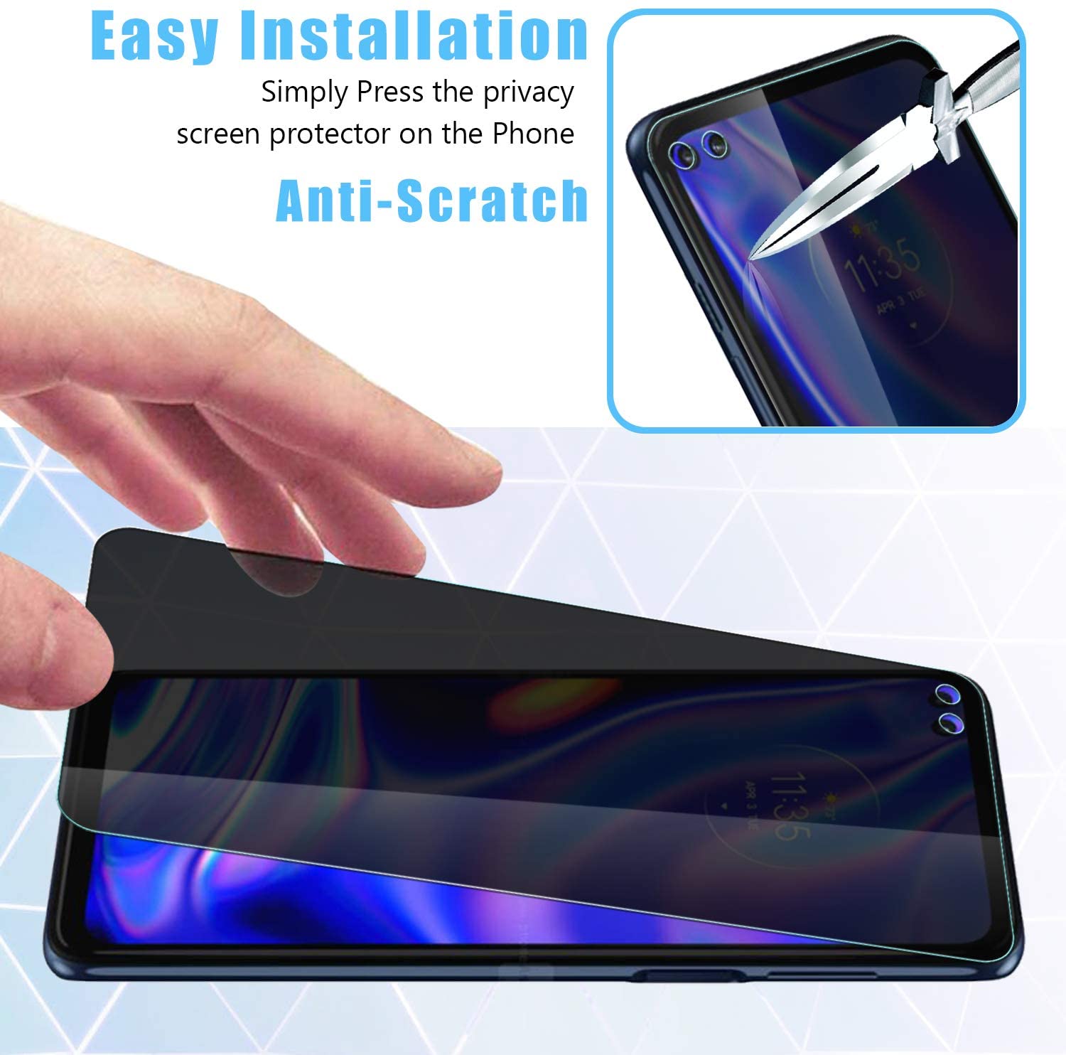 [2 PACK] Privacy Filter Temper - Privacy Filter 2Pack บทวิจารณ์และราคา