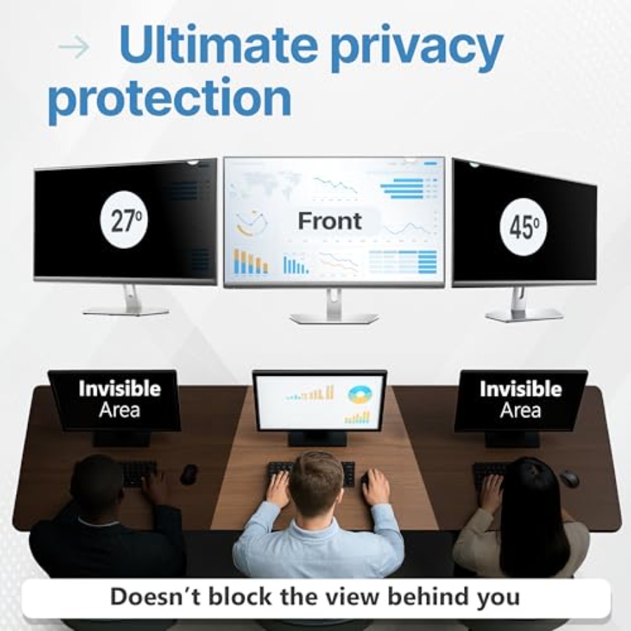 2 Pack 22 Inch 16:9 Privacy Sc - Privacy Filter 2Pack บทวิจารณ์และราคา