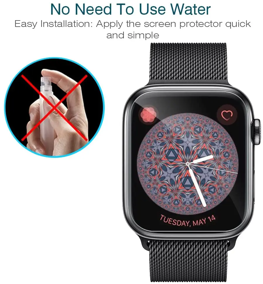 Screen Protector for Apple Wat - Smartwatch Screen Film บทวิจารณ์และราคา