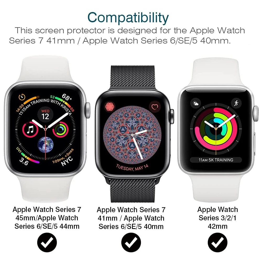 Screen Protector for Apple Wat - Smartwatch Screen Film บทวิจารณ์และราคา